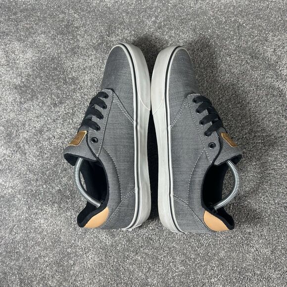 VANS Atwood Deluxe Men's Size 10.5 Gray Athletic Skate Shoes Used - Picture 7 of 11